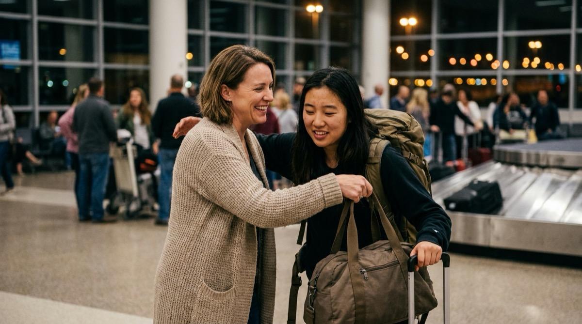 Au Pair Arrival Day: The Airport Pickup & First 48 Hours