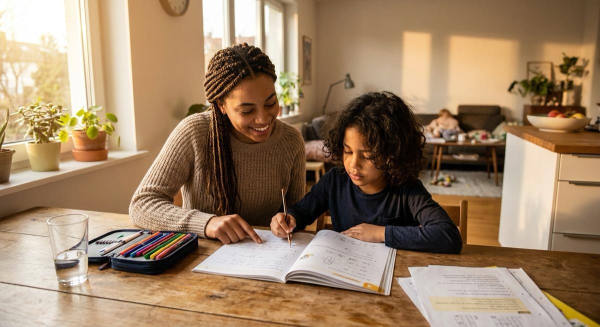 Au Pair Homework Help: A School-Year Support System