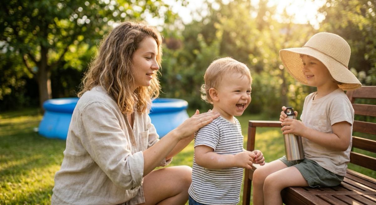 Summer Safety With an Au Pair: Heat, Sun, and Water Rules